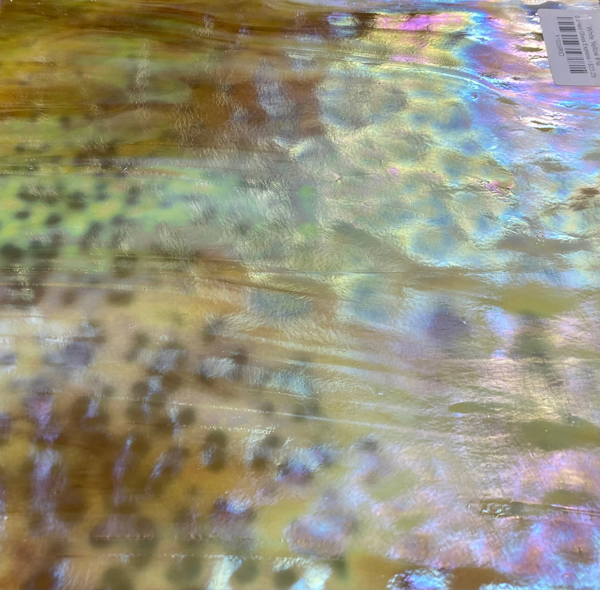 White, Yellow High Strike Iridescent