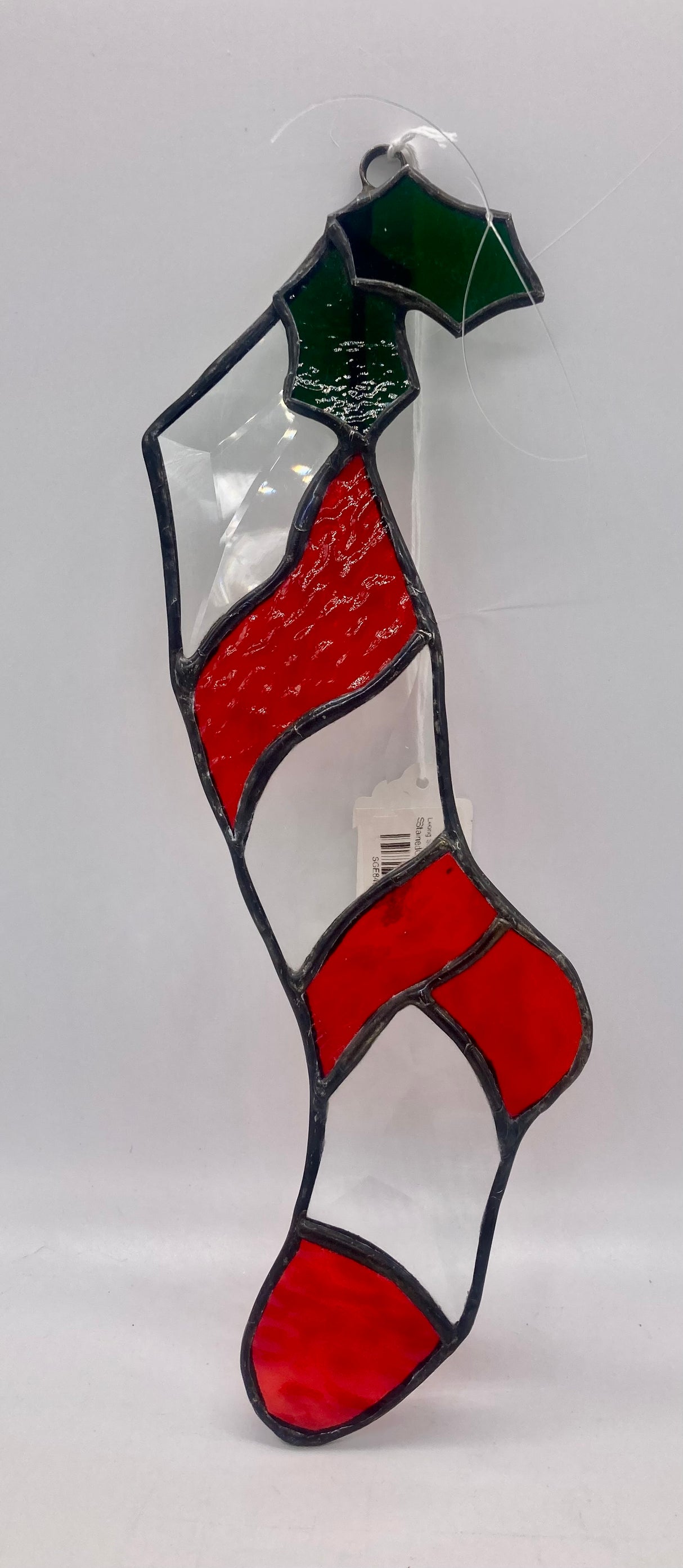 Long Stocking Christmas Bevel Cluster