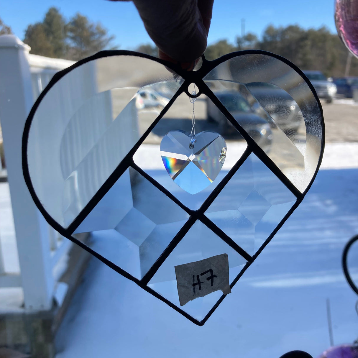 Inspiration Kit 7 Heart Bevel w/Crystal