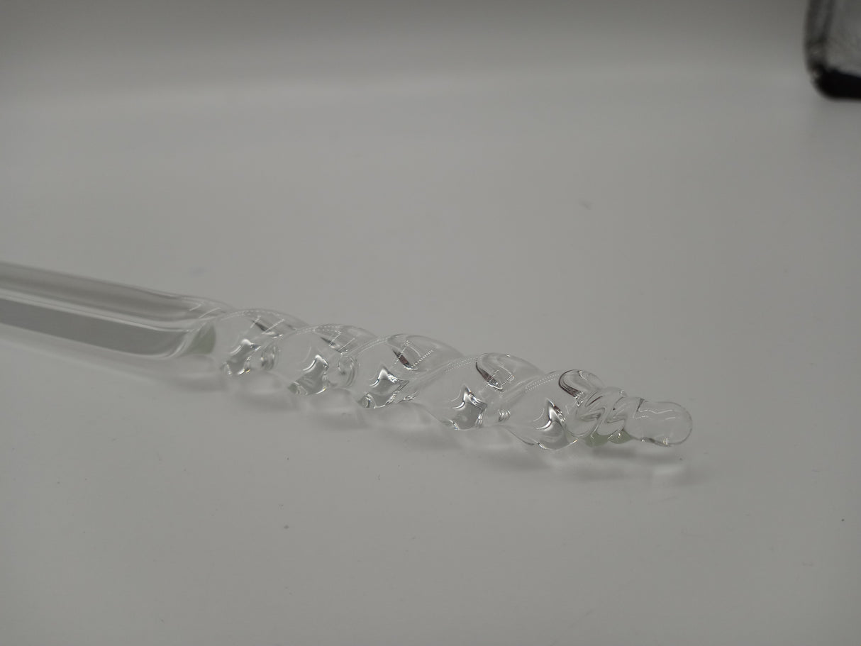 33 COE Rod Clear Triangle 6MM