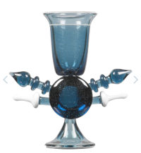 33 COE Rod Blue Stardust - Stained Glass Express