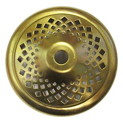 Brass Vented Vase Cap 4 inch