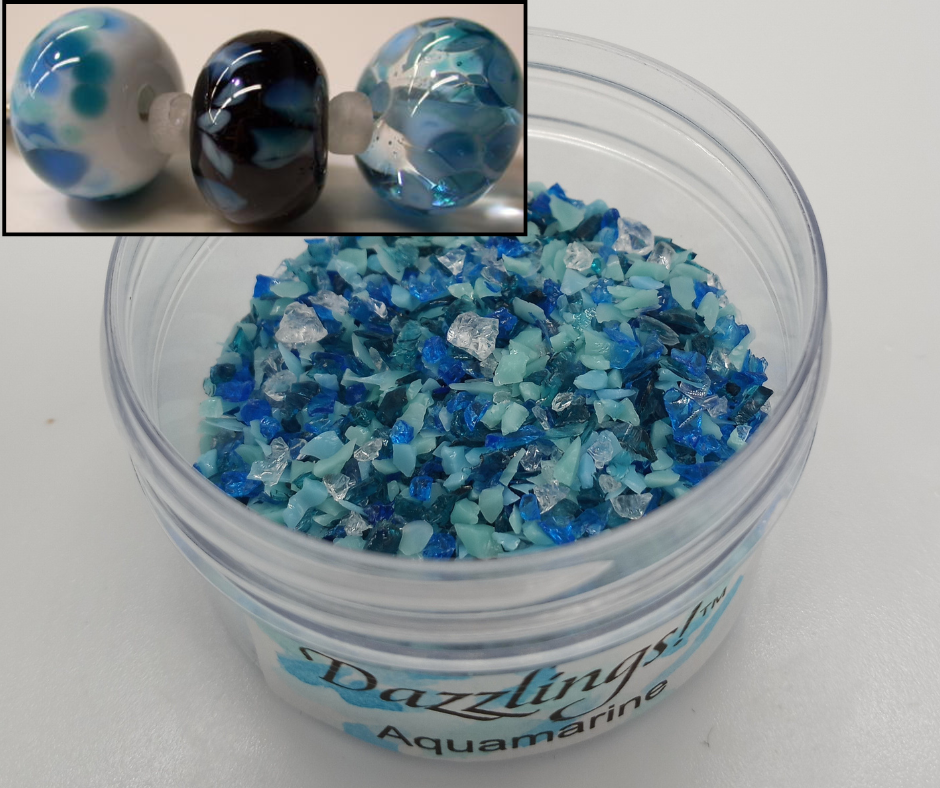 Aquamarine frit blend