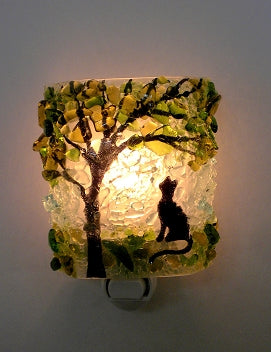 Night Light Recycled Bottle Glass