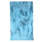 90 COE Glacier Blue and Black Opal with Aventurine Blue