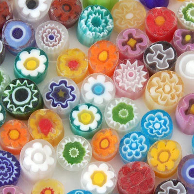 104 Coe Millefiori Transparent Assortment