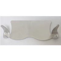 6 Inch Minimalist Arm Brushed Aluminum Art Stand - Stained Glass Express