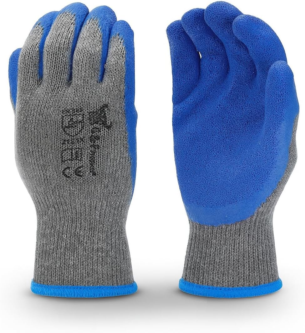 Small Premium Rubber Palm Coated Work Gloves