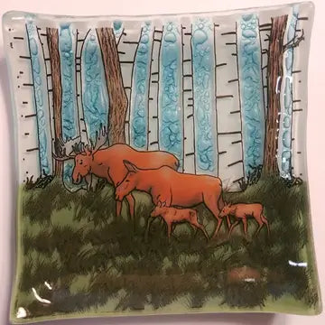 Moose Family Dish
