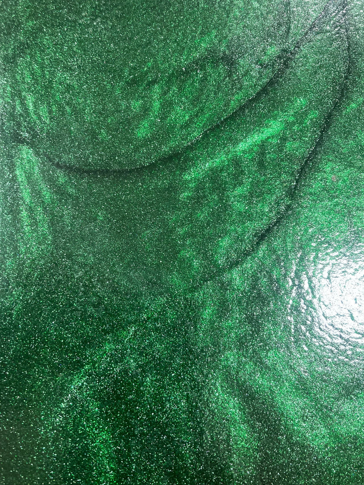 90 COE Aventurine Green Irid - Stained Glass Express