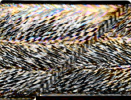 90 COE Black Herringbone Irid - Stained Glass Express