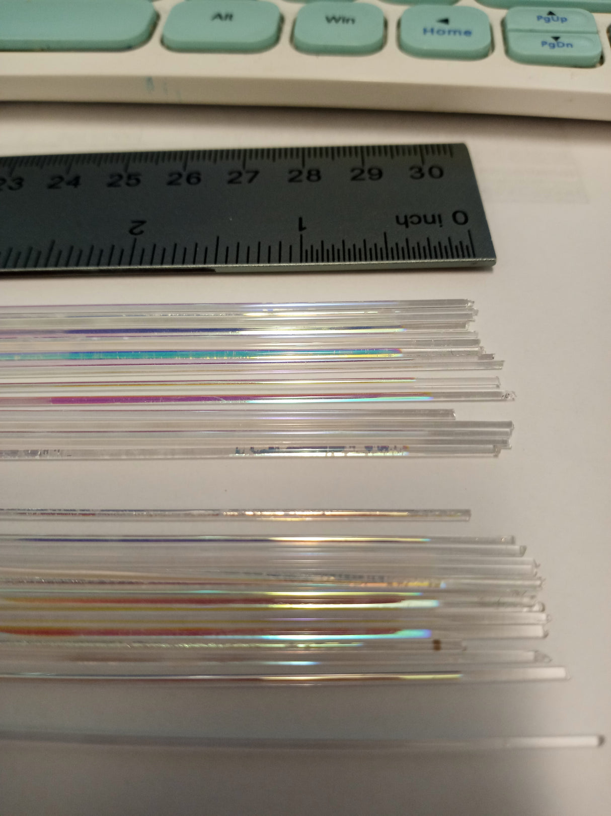 90 COE Clear Dichroic Stringer