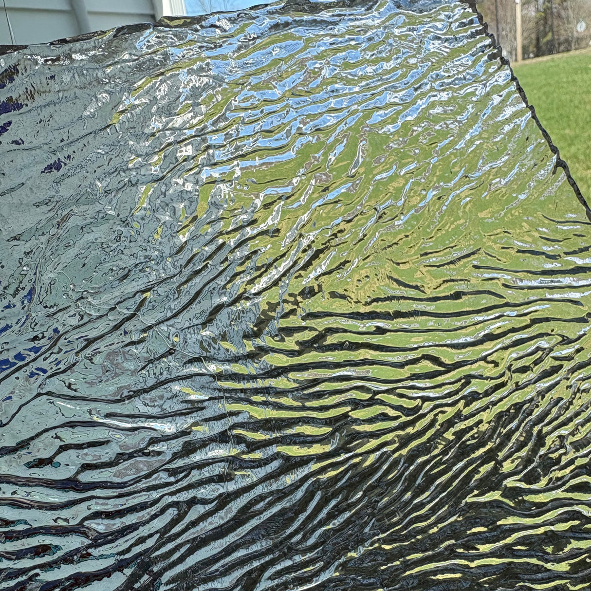 90 COE Clear Herringbone Ripple
