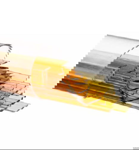 90 COE RIBBON Transparent DK AMBER - Stained Glass Express