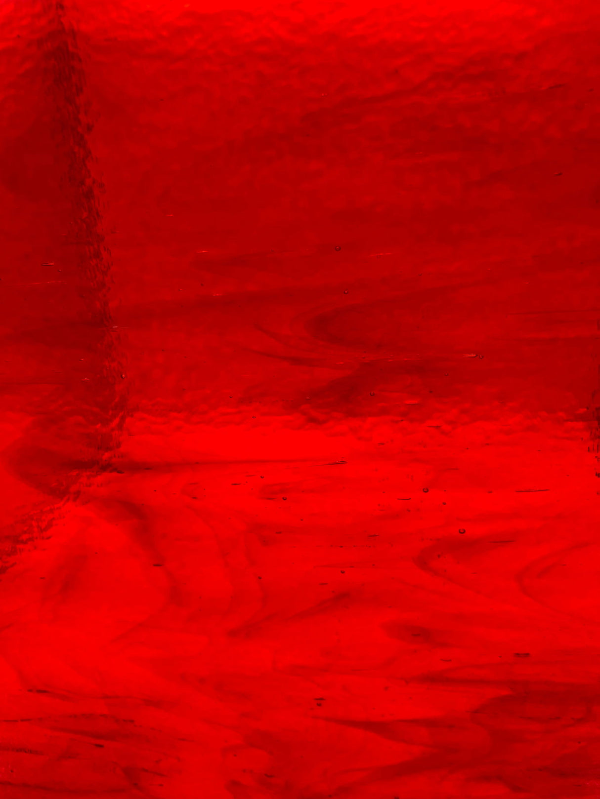 90 COE Red Trans Irid - Stained Glass Express