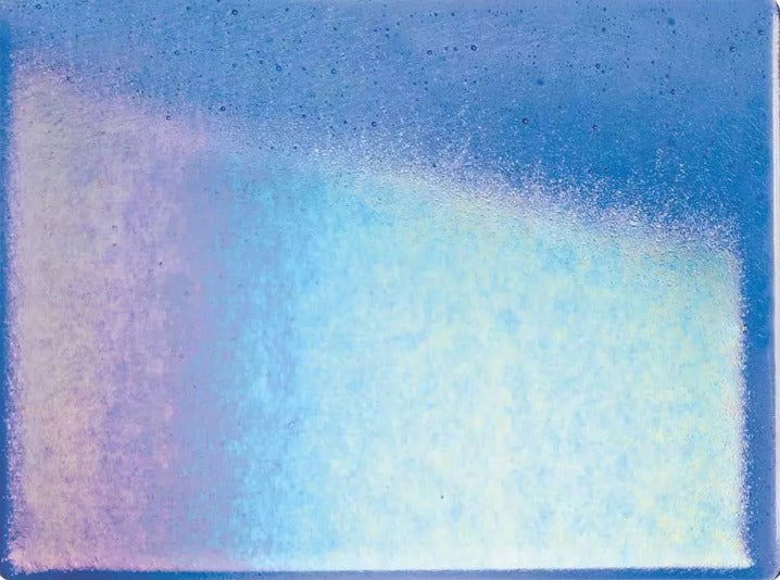 90 COE True Blue Irid - Stained Glass Express