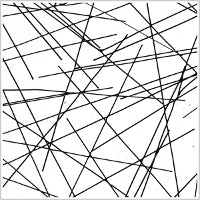 90 Coe Black Chopstix On Clear - Stained Glass Express