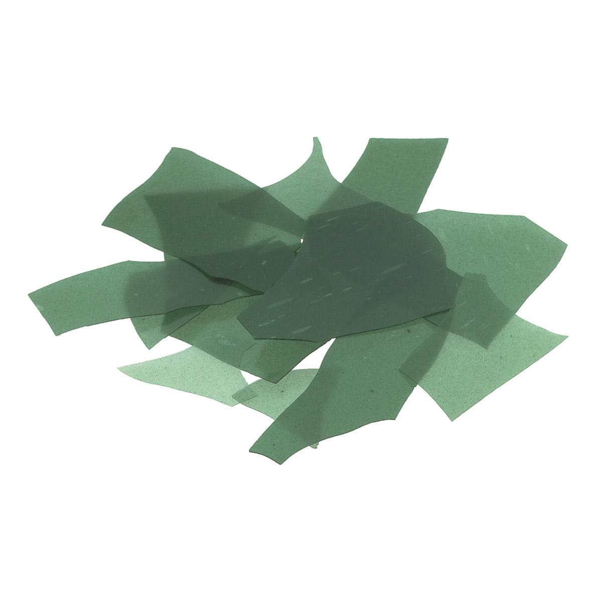 90 Coe Confettti Bullseye Aventurine Green - Stained Glass Express