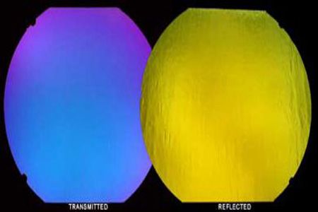 90 Coe Dichroic Black Under Gold - Stained Glass Express