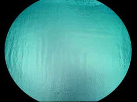 90 Coe Dichroic Black Under Silver Blue - Stained Glass Express