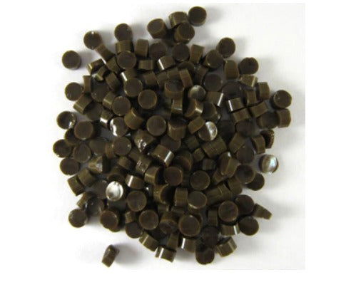 90 Coe Dots Woodland Brown Opal - Stained Glass Express