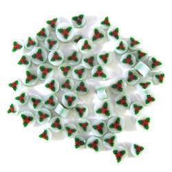 90 Coe Holly Millefiori - Stained Glass Express