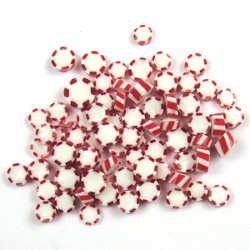 90 Coe Peppermint Millefiori - Stained Glass Express