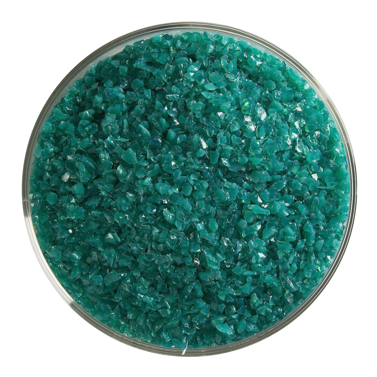 90 Frit Medium Opal Teal Green
