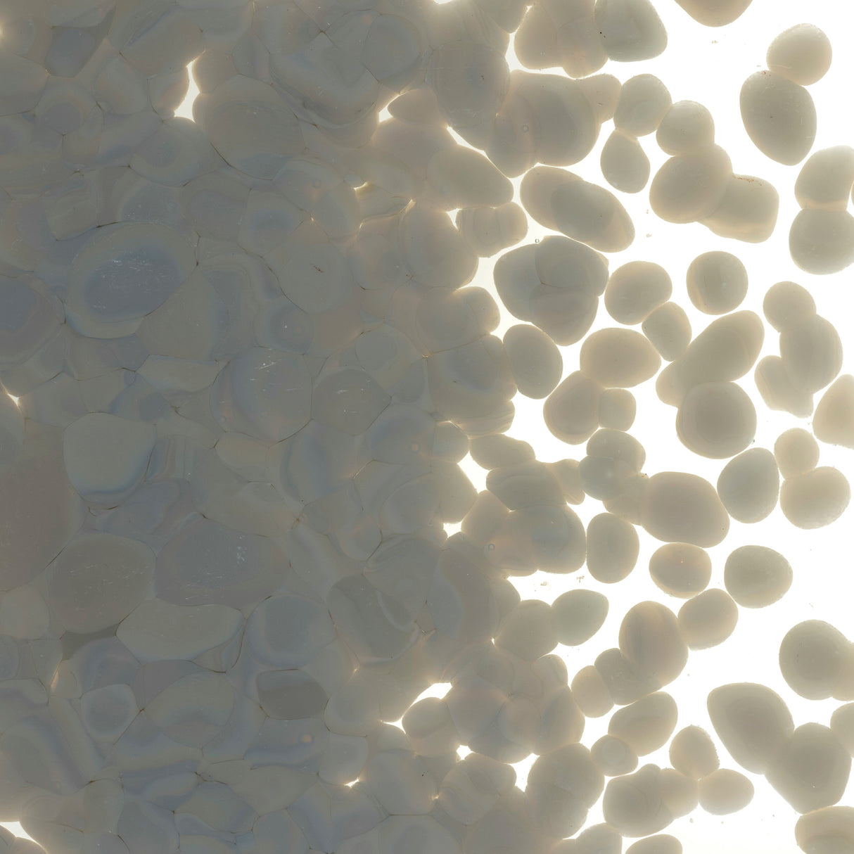 90 Frit Opal Coarse Deco Gray