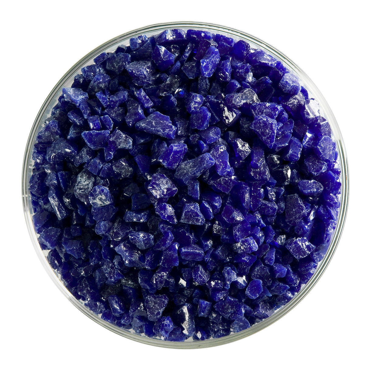 90 Frit Opal Coarse Deep Cobalt Blue