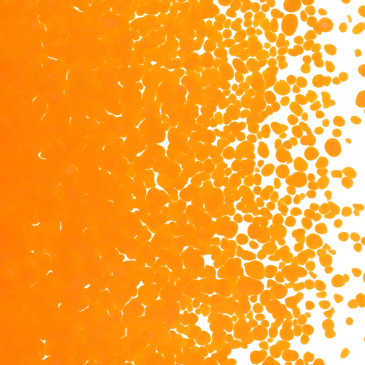 90 Frit Opal Medium Tangerine