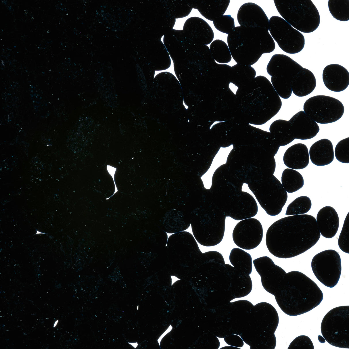 90 Frit Transparent Coarse Blue Aventurine