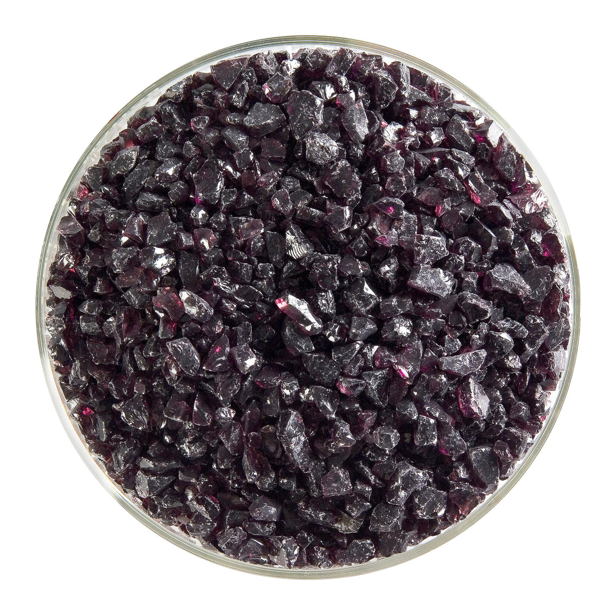 90 Frit Transparent Coarse Deep Plum