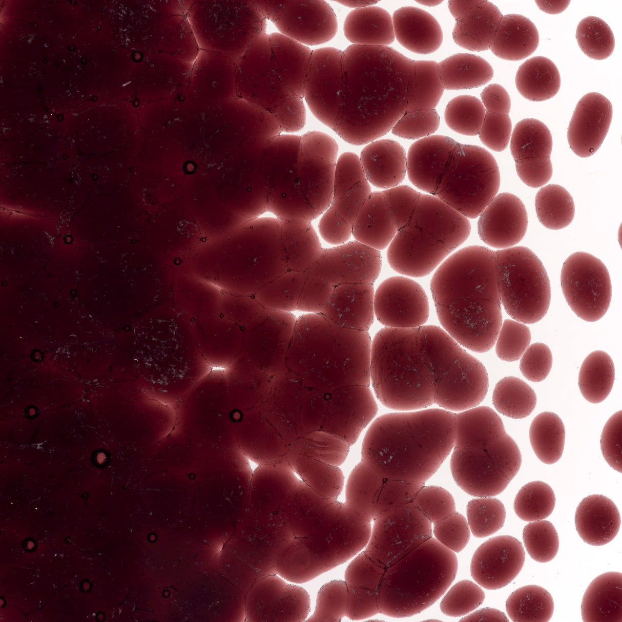 90 Frit Transparent Coarse Deep Plum