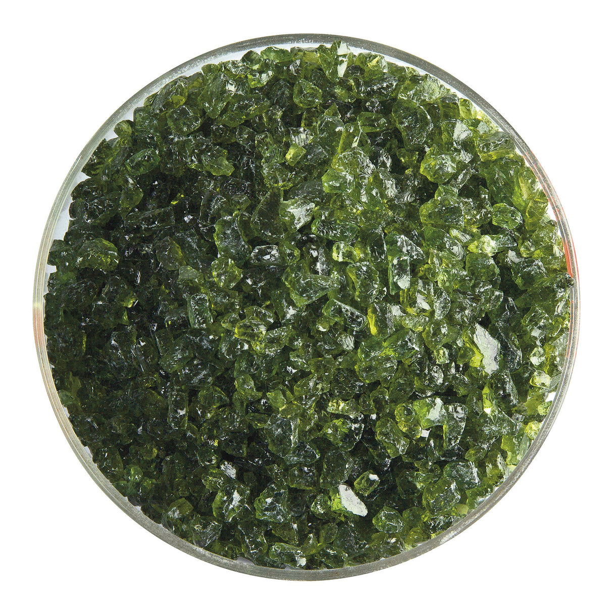 90 Frit Transparent Coarse Fern Green