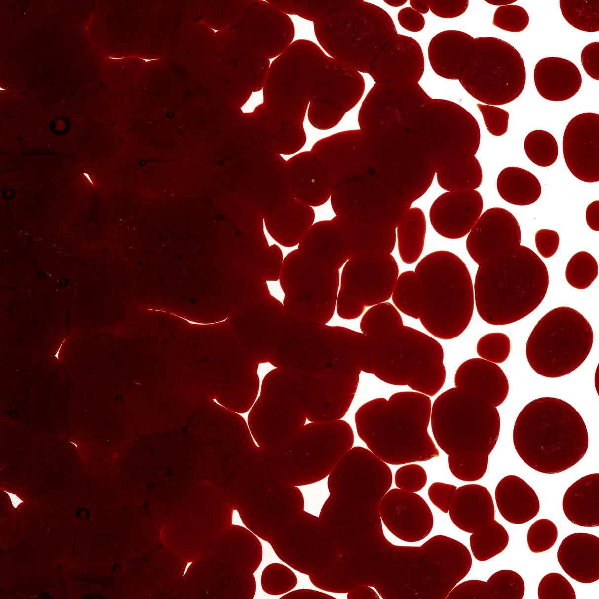 90 Frit Transparent Coarse Garnet Red