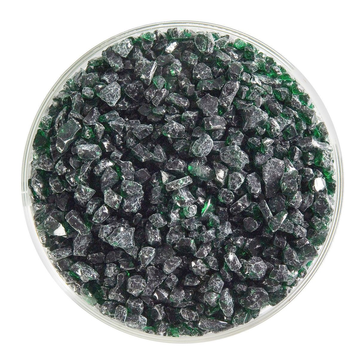 90 Frit Transparent Coarse Kelly Green