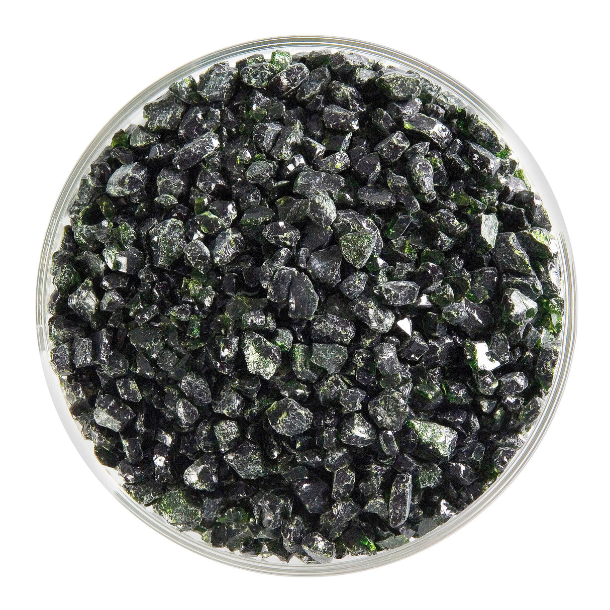 90 Frit Transparent Coarse Light Aventurine Green