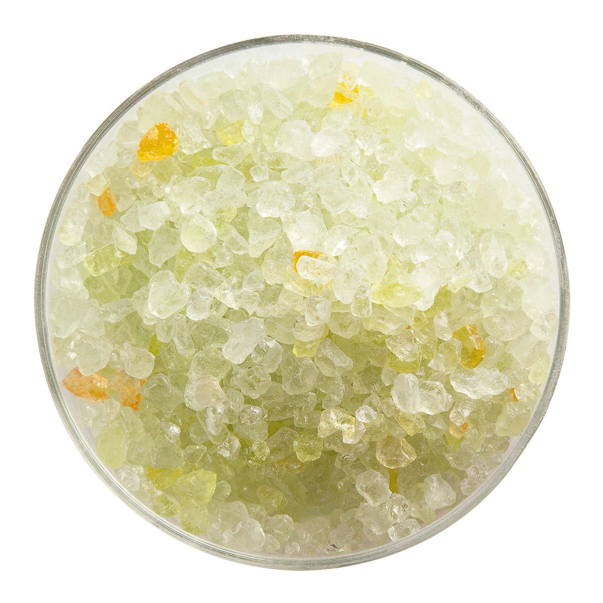 90 Frit Transparent Coarse Lt Orange