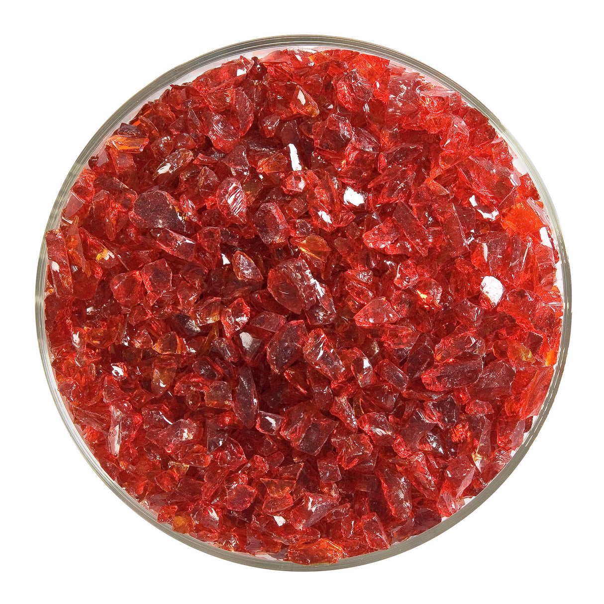 90 Frit Transparent Coarse Red-Orange