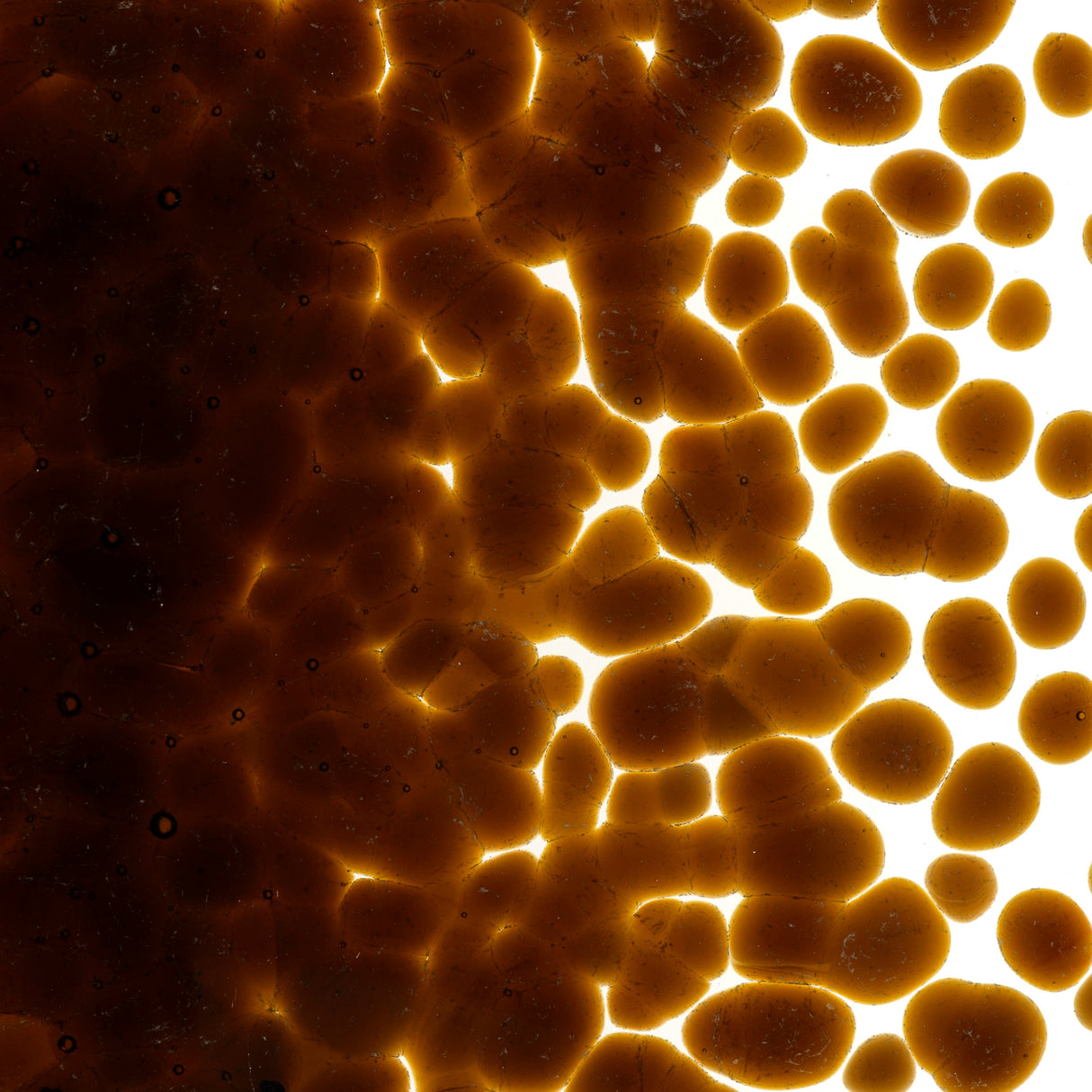 90 Frit Transparent Coarse Sienna