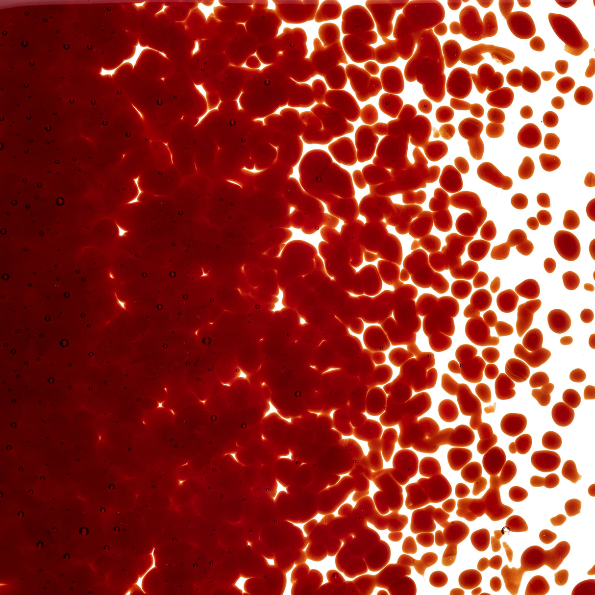 90 Frit Transparent Medium Garnet Red