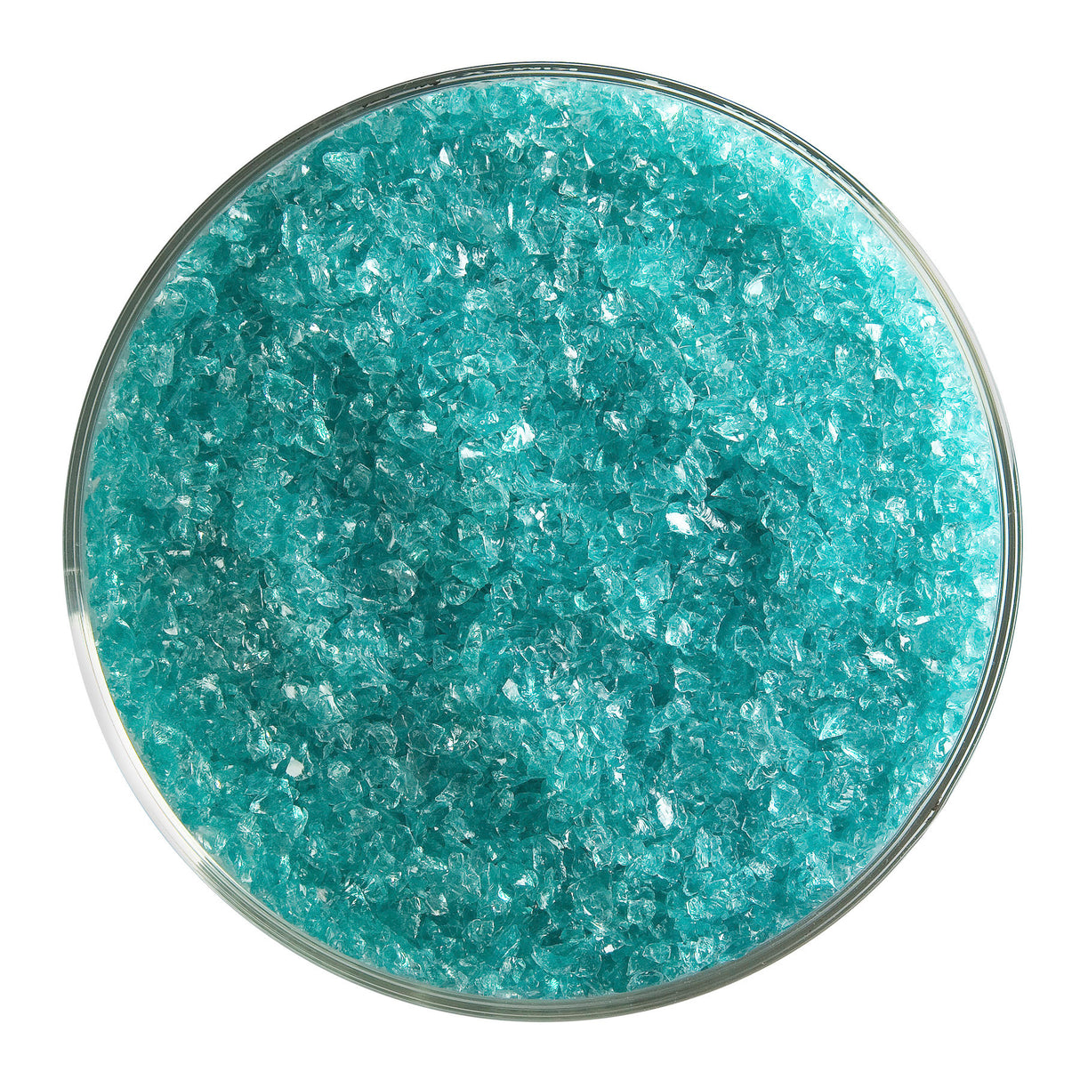 90 Frit Transparent Medium Light Aquamarine Blue