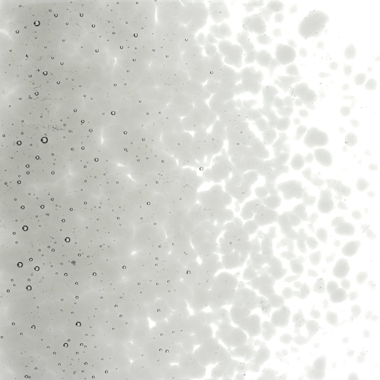 90 Frit Transparent Medium Light Silver Gray