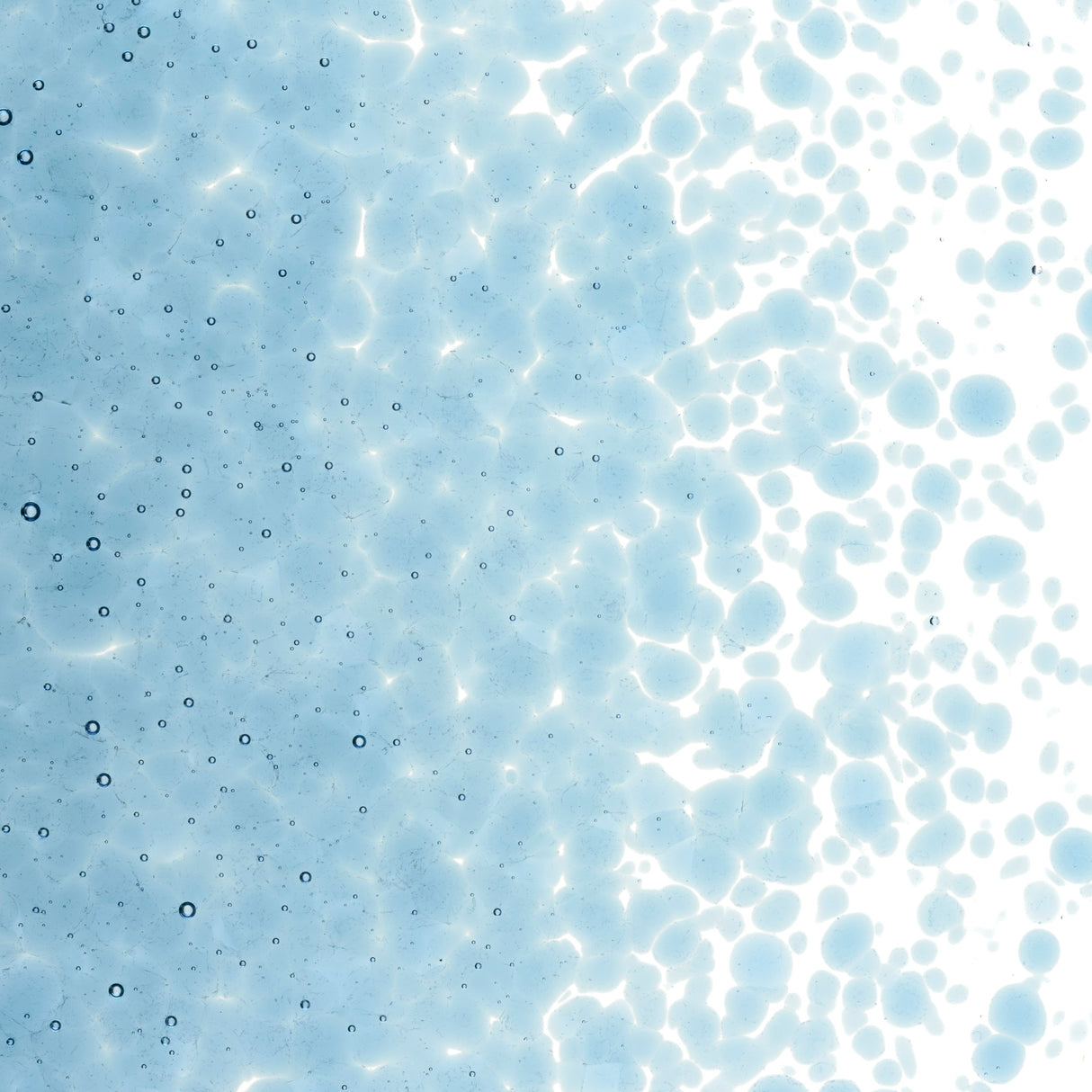 90 Frit Transparent Medium Steel Blue