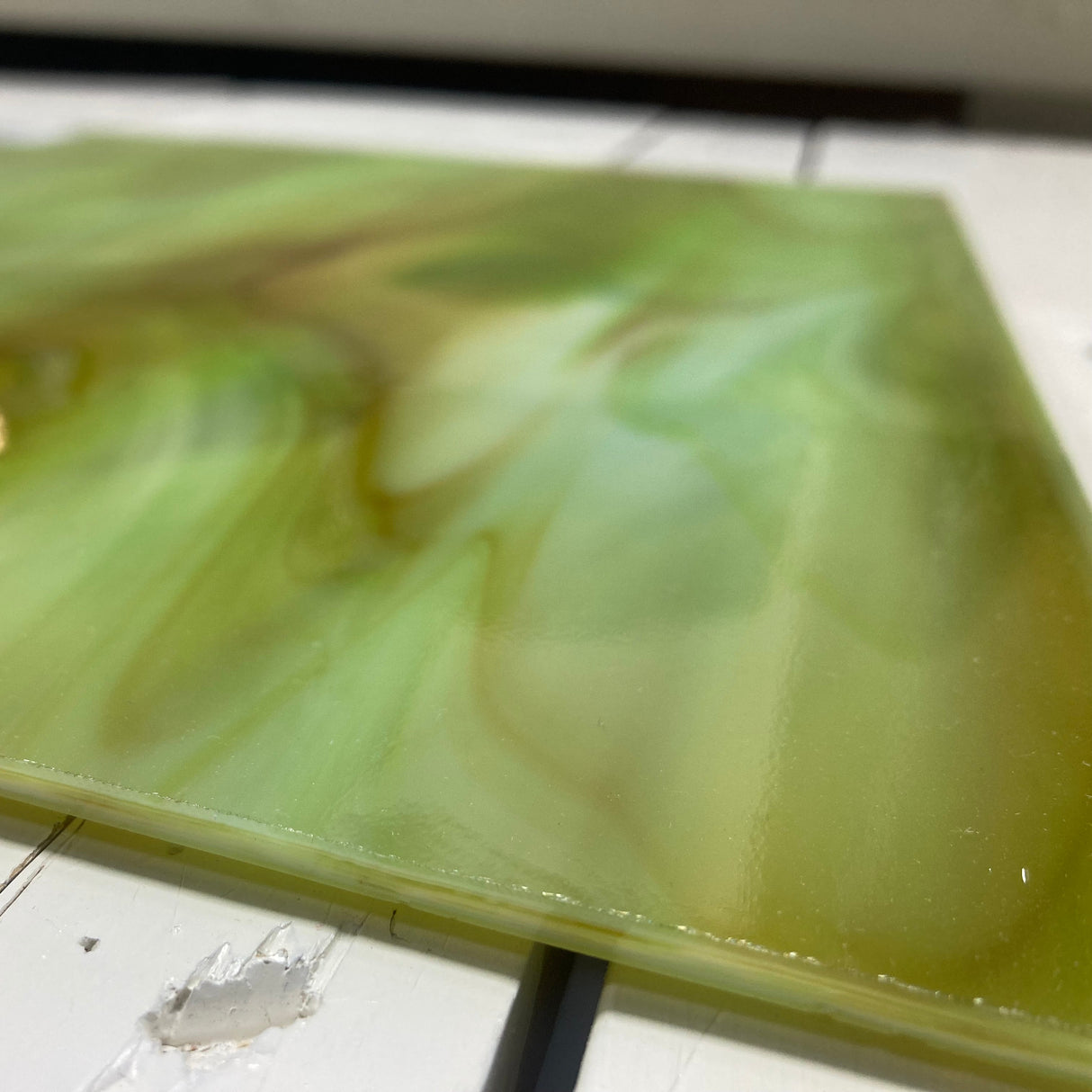 96 COE Amber, Green and White