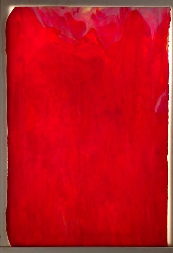 96 COE CHERRY RED/ WHITE STIPPLE - Stained Glass Express