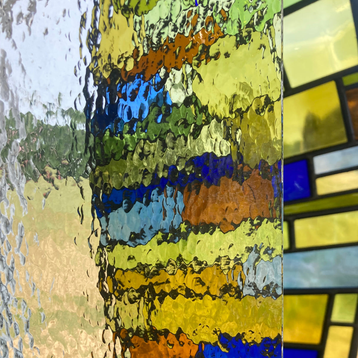 96 COE Clear Small Hammered