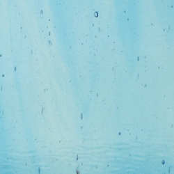 96 COE Crystal, Deep Sky Blue Prisma - Stained Glass Express