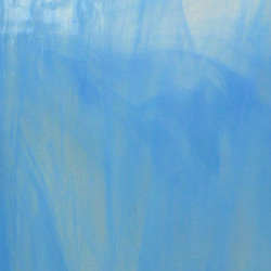 96 COE Crystal w/ Reactive Blue - Stained Glass Express